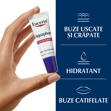 Balsam de buze Aquaphor, 10 g, Eucerin 706779