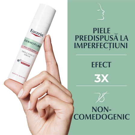 Serum cu tripla actiune DermoPure, 40 ml, Eucerin 706790