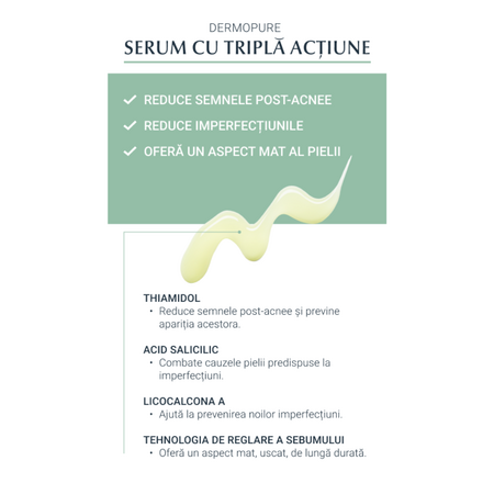Serum cu tripla actiune DermoPure, 40 ml, Eucerin 706792