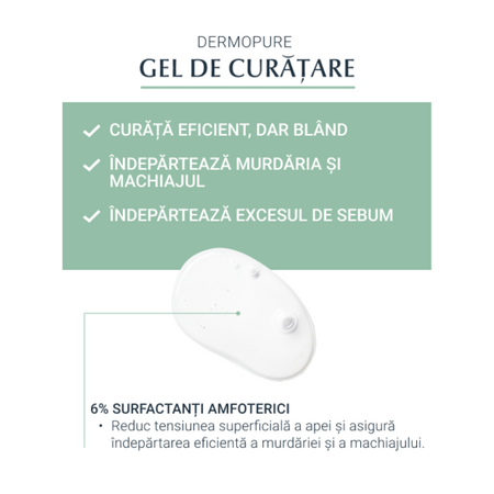 Gel de curatare DermoPure, 400 ml, Eucerin 706806