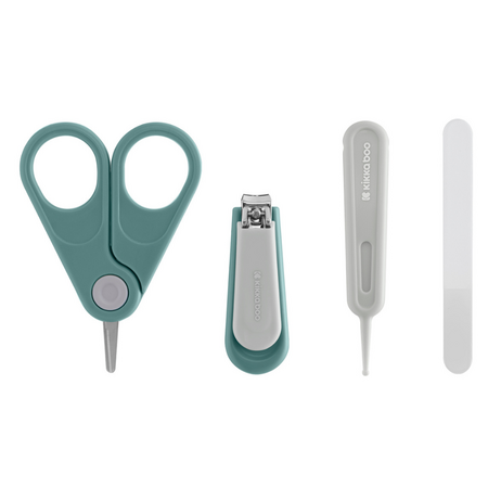 Set manichiura bebelusi, Mint, 0 luni+, 4 piese, Kikka Boo 706837