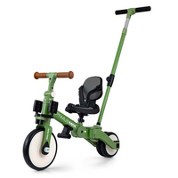 Tricicleta 5 in 1 Optimus Max, Green, +1 an, Milly Mally