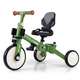 Tricicleta 5 in 1 Optimus Max, Green, +1 an, Milly Mally 706856