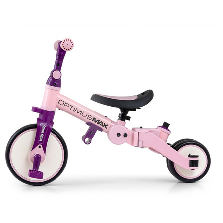 Tricicleta 5 in 1 Optimus Max, Pink, +1 an, Milly Mally 706863