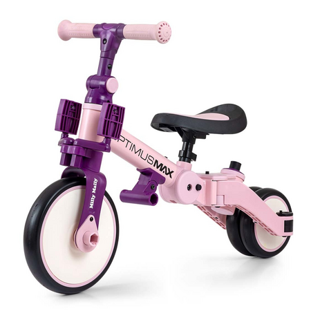 Tricicleta 5 in 1 Optimus Max, Pink, +1 an, Milly Mally 706861