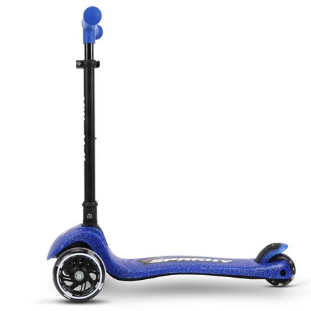 Trotineta LED pliabila cu platforma iluminata Sparky, Blue, + 3 ani, Milly Mally 706922