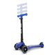 Trotineta LED pliabila cu platforma iluminata Sparky, Blue, + 3 ani, Milly Mally 706929