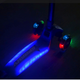 Trotineta LED pliabila cu platforma iluminata Sparky, Blue, + 3 ani, Milly Mally 706925