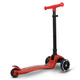 Trotineta LED pliabila cu platforma iluminata Sparky, Red, + 3 ani, Milly Mally 706938