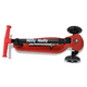 Trotineta LED pliabila cu platforma iluminata Sparky, Red, + 3 ani, Milly Mally 706941