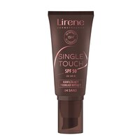 Fond de ten hidratant cu SPF 50 Single Touch, 04 Sand, 30 ml, Lirene