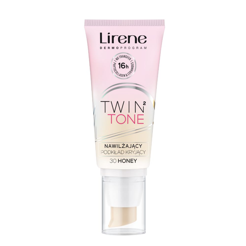 Fond de ten rezistent la transfer Twin 2 Tone, 30 Honey, 30 ml, Lirene