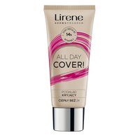 Fond de ten pentru acoperire completa All Day Cover, Beige 24, 30 ml, Lirene