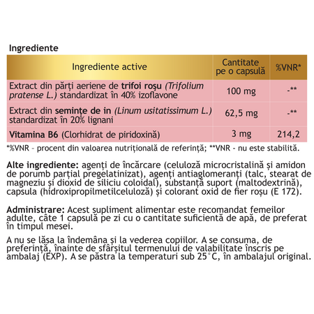 Zifelle meno, 30 capsule, Antibiotice SA 706996