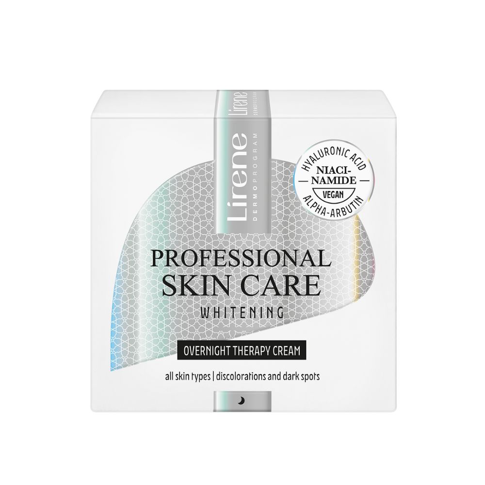 Crema ultraconcentrata pentru noapte Professional Skin Care Whitening, 50 ml, Lirene