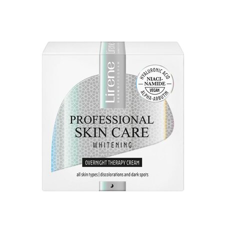 Crema ultraconcentrata pentru noapte Professional Skin Care Whitening, 50 ml, Lirene