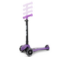 Trotineta LED pliabila cu platforma iluminata Sparky, Violet, + 3 ani, Milly Mally 707016