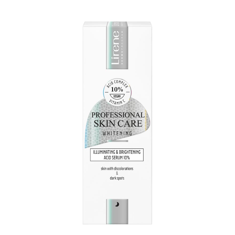 Ser facial 10% acid Professional Skin Care Whitening, 30 ml, Lirene