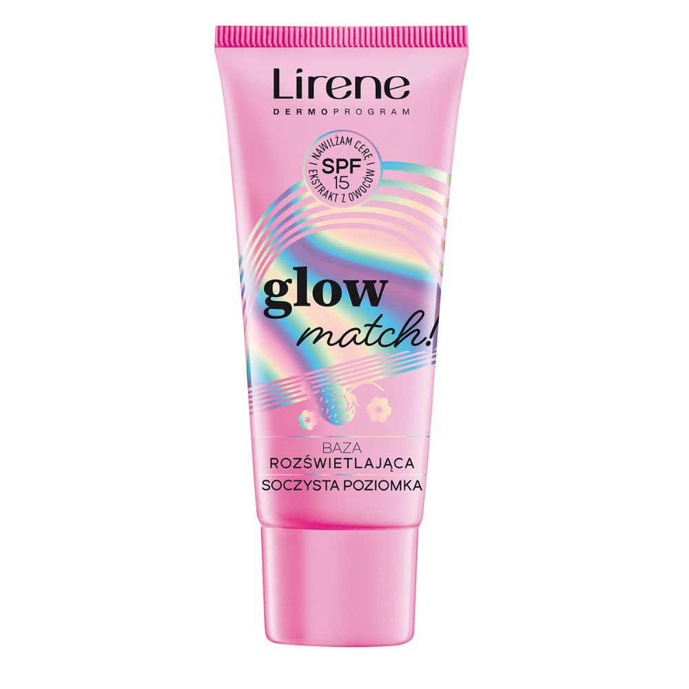 Baza de machiaj iluminatoare SPF15 Glow Match, 30 ml, Lirene