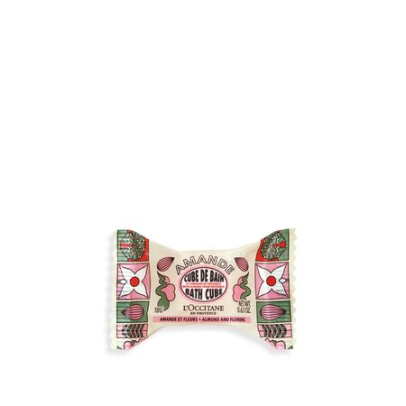 Cub efervescent baie Migdale si Flori, Almond, 18 g, L'Occitane