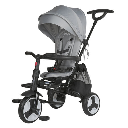 Tricicleta ultrapliabila pentru copii Spectra Plus, Neutral Grey, Coccolle