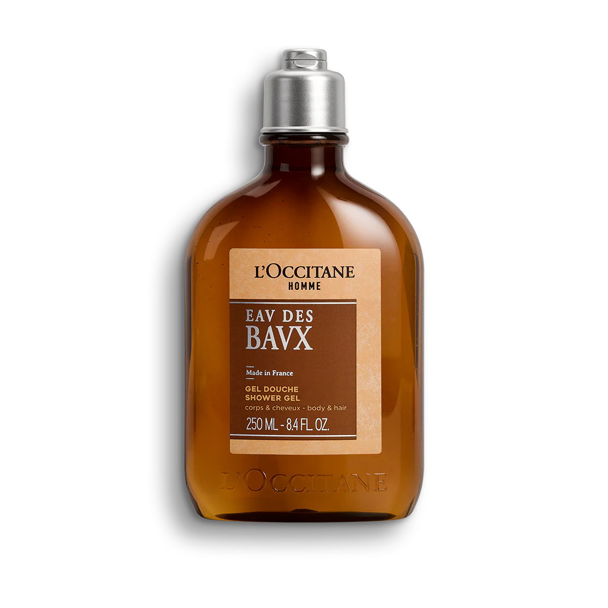 Gel de dus pentru barbati Eau des Baux, 250 ml, L'Occitane