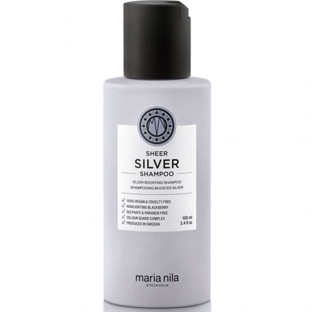 Sampon Sheer Silver, 100 ml, Maria Nila