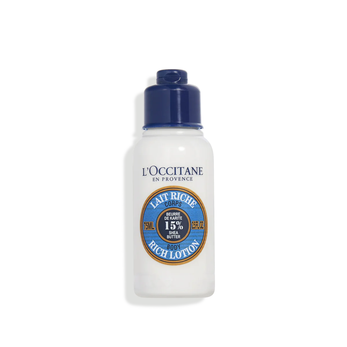 Lotiune de corp ultra hranitoare cu Unt de Shea, 75 ml, L'Occitane