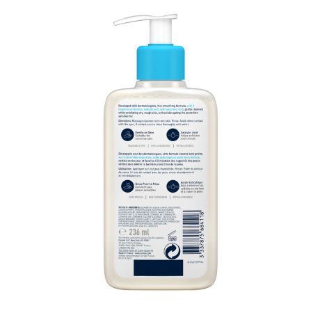Cerave Gel de curatare anti-rugozitati, 236ml, CeraVe 497670