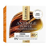Crema pentru fermitate cu efect anti-rid 45+ Anti Age Power, 50 ml, Lirene