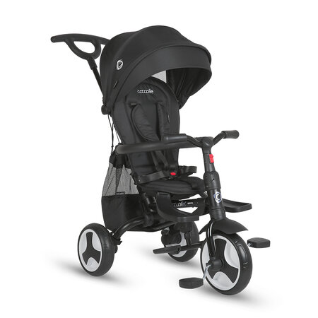 Tricicleta ultrapliabila Spectra Plus, Jet Black, 10-60 luni, Coccolle 707110