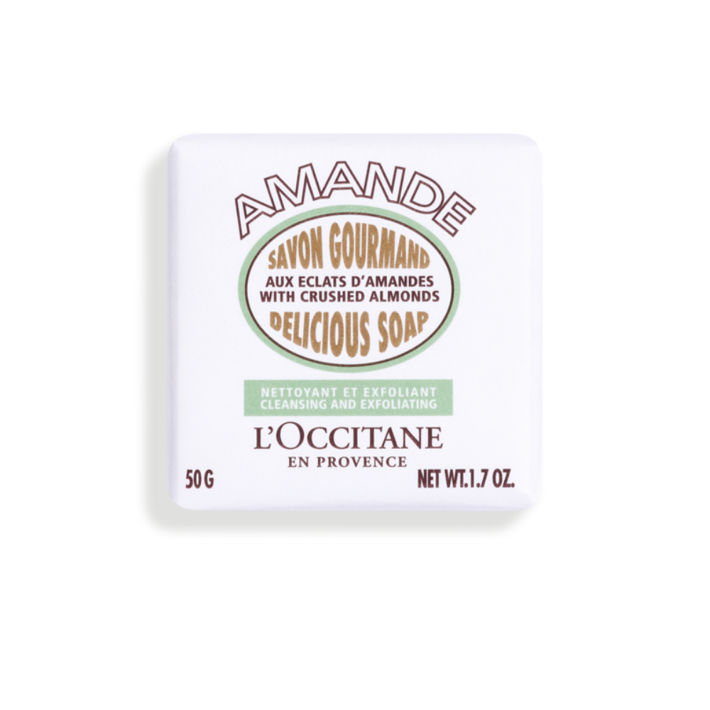 Sapun exfoliant cu migdale Almond, 50 g, L'Occitane