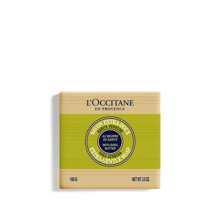 Sapun cu extract de unt de Shea si Verbina, 100 g, L'Occitane