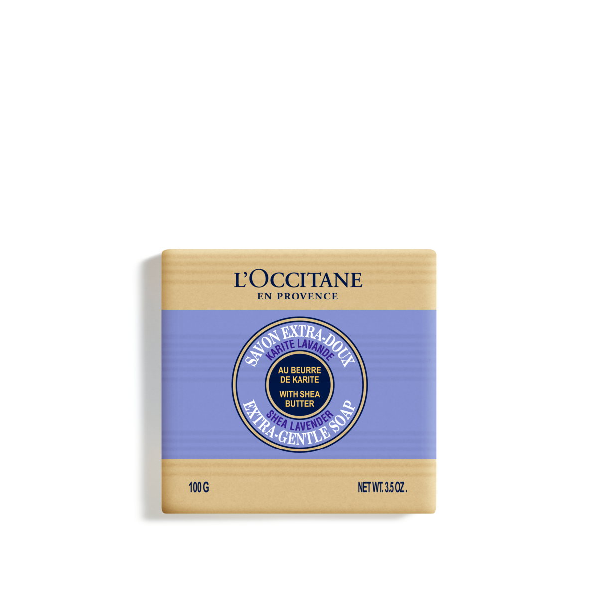 Sapun cu extract de Unt de Shea si Lavanda, 100 g, L'Occitane