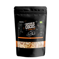 Chipsuri de cocos Bio cu caramel sarat, 100 g, Niavis Bio
