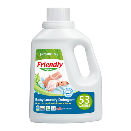 Detergent lichid organic fara miros, 1576 ml, Friendly Organic 669287