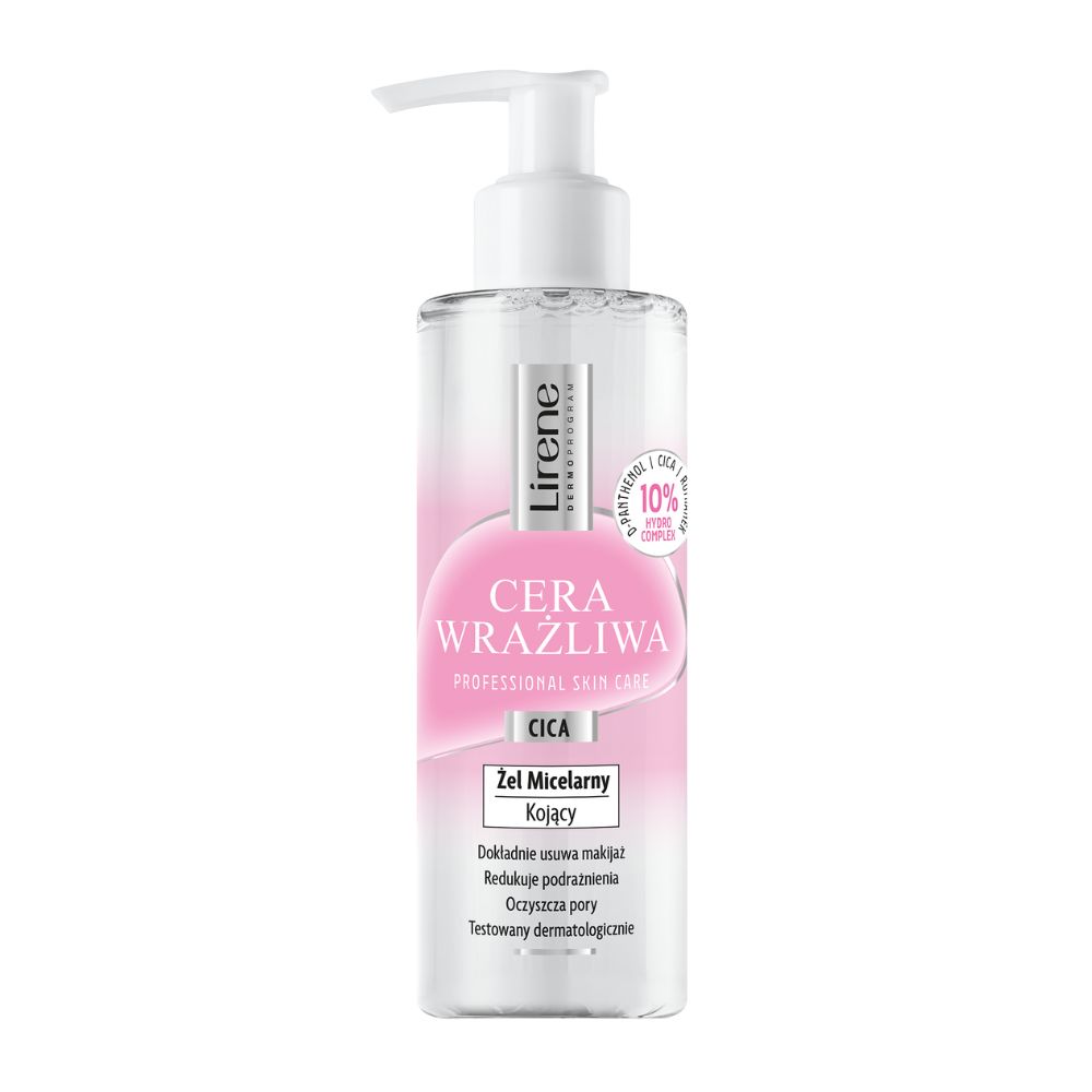 Gel micelar cu efect de curatare Sensitive Skin, 145 ml, Lirene