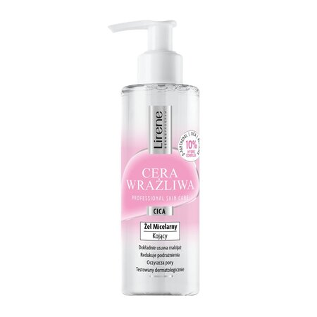 Gel micelar cu efect de curatare Sensitive Skin, 145 ml, Lirene