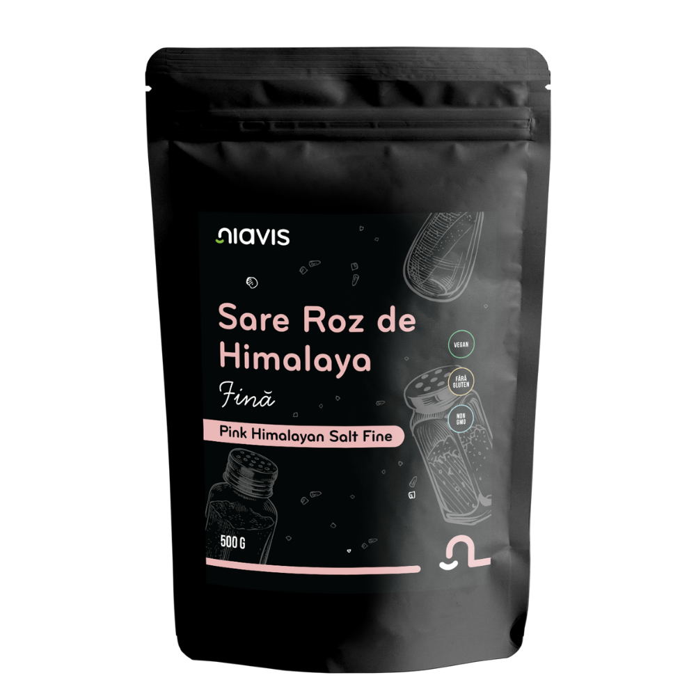 Sara roz de Himalaya fina, 500 g, Niavis Bio