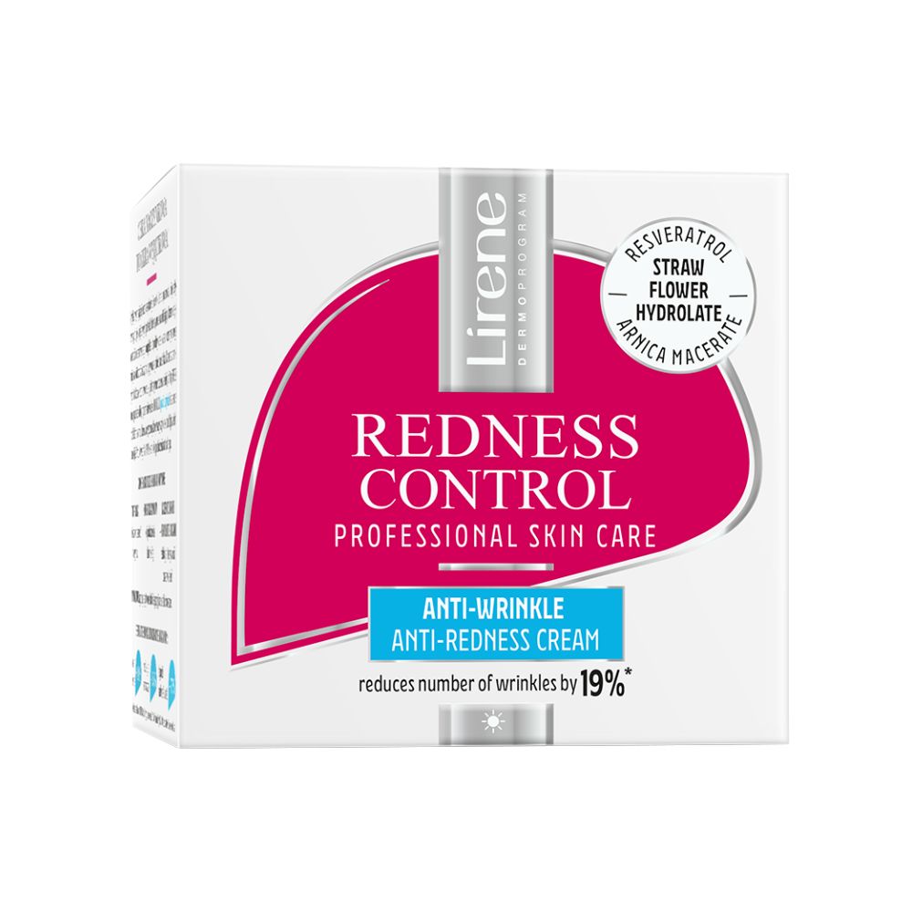 Crema hidratanta anti-roseata Redness Control, 50 ml, Lirene