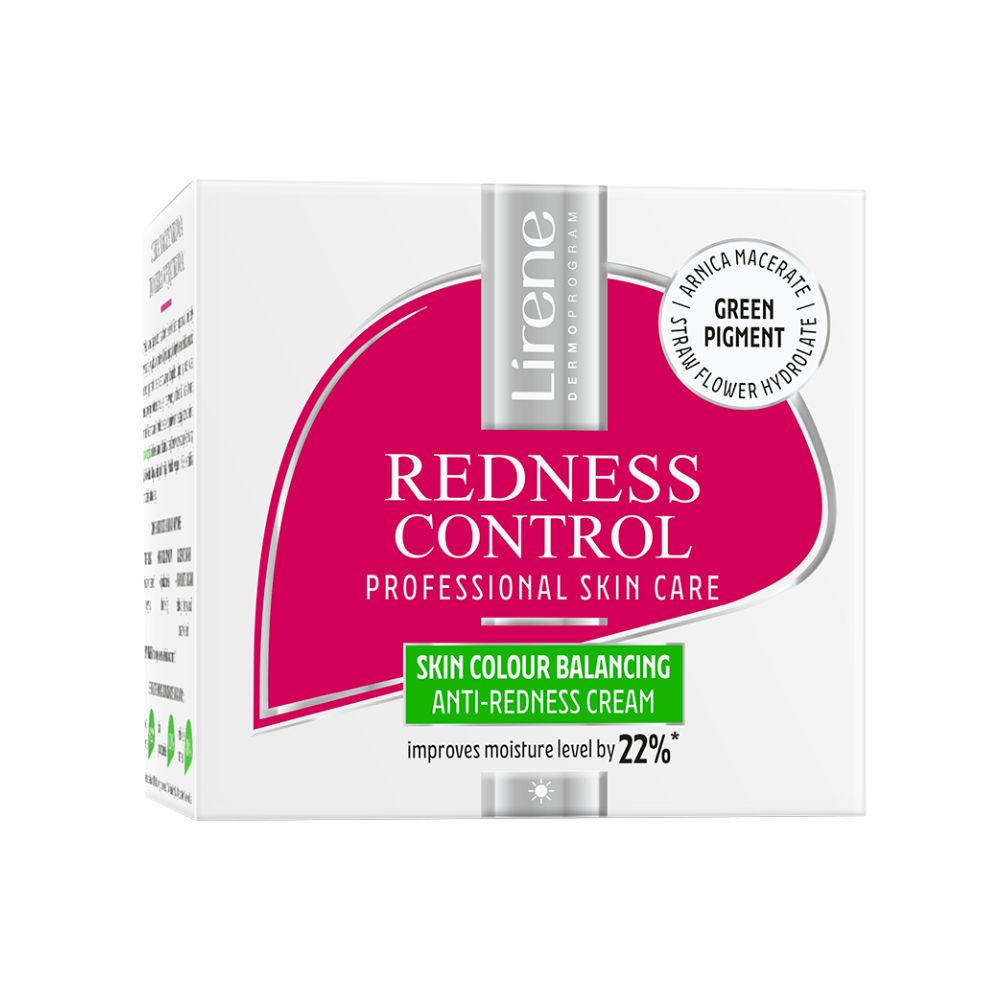Crema uniformizare nuanta Redness Control, 50 ml, Lirene