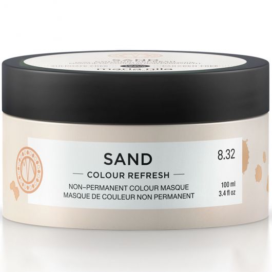 Masca de par nuantatoare Colour Refresh, Sand 8.32, 100 ml, Maria Nila