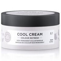 Masca de par nuantatoare Colour Refresh, Cool Cream 8.1, 100 ml, Maria Nila
