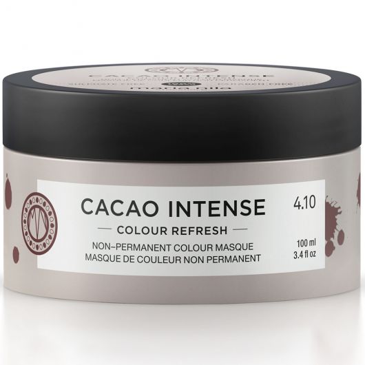 Masca de par nuantatoare Colour Refresh, Cacao Intense 4.10, 100 ml, Maria Nila