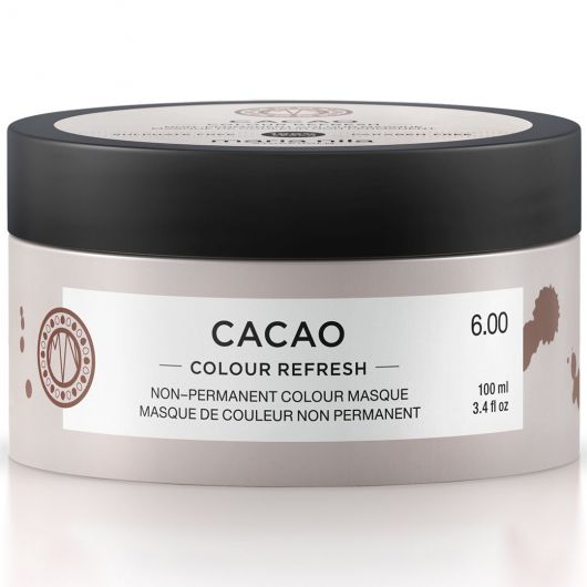 Masca de par nuantatoare Colour Refresh, Cacao 6.00, 100 ml, Maria Nila