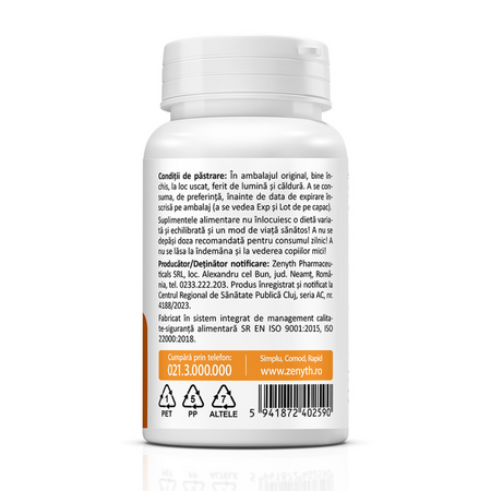 Glycine, 1000 mg, 60 capsule, Zenyth 707346