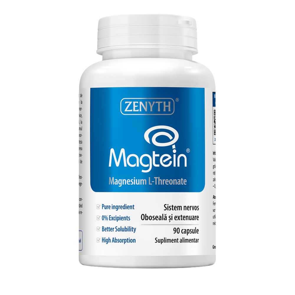 Magnesium L-Threonate Magtein, 90 capsule, Zenyth
