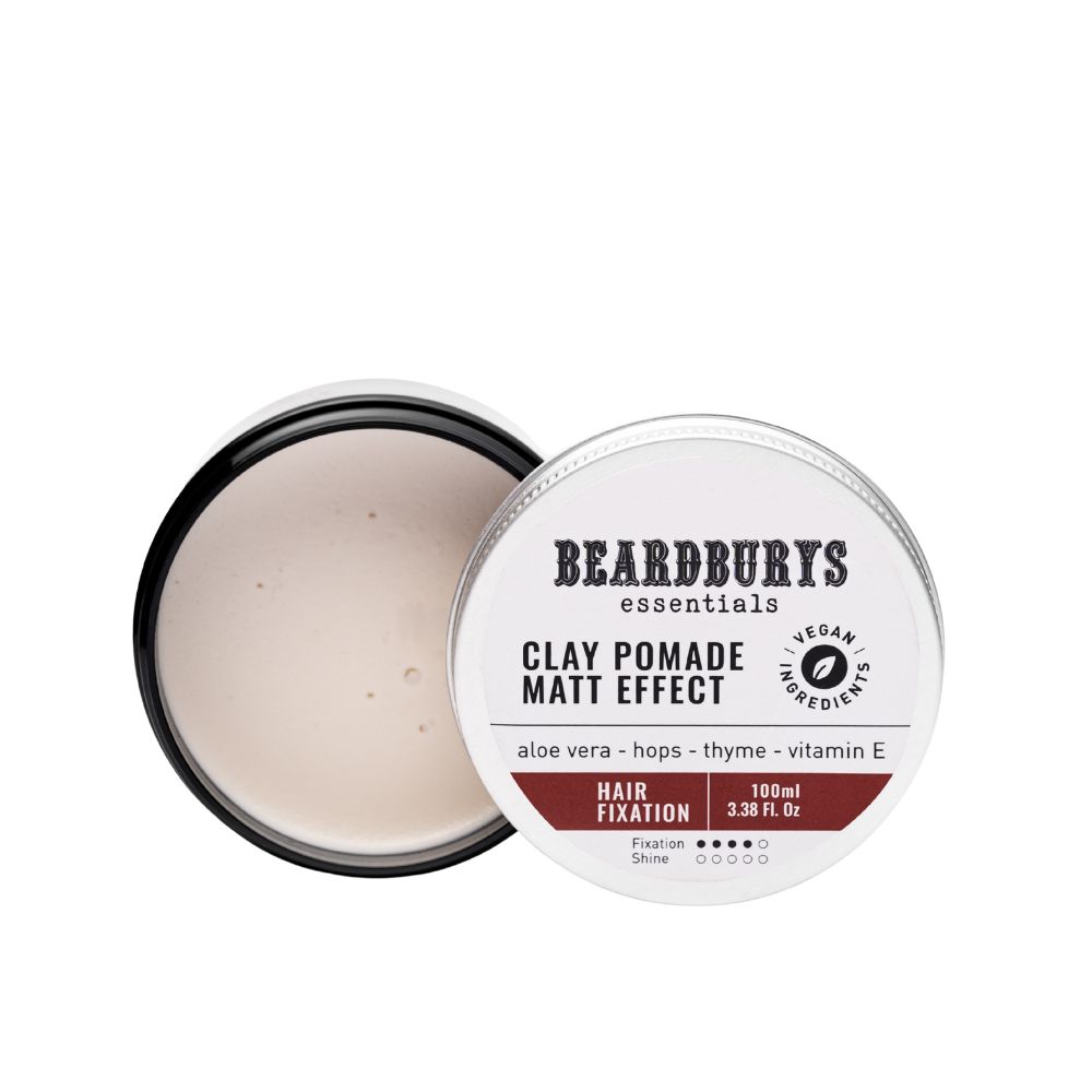 Pomada pentru par cu efect mat, 100 ml, Beardburys Essentials