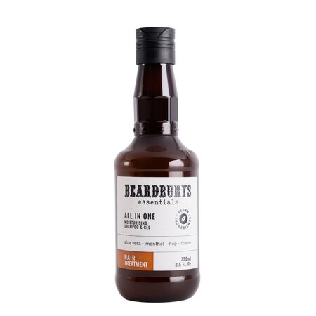 Sampon, Balsam, Gel de dus All in one, 250 ml, Beardburys Essentials