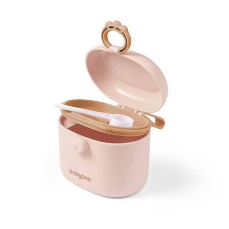 Dozator portabil pentru lapte praf si hrana, Bej, 1 bucata, Babyono 707583